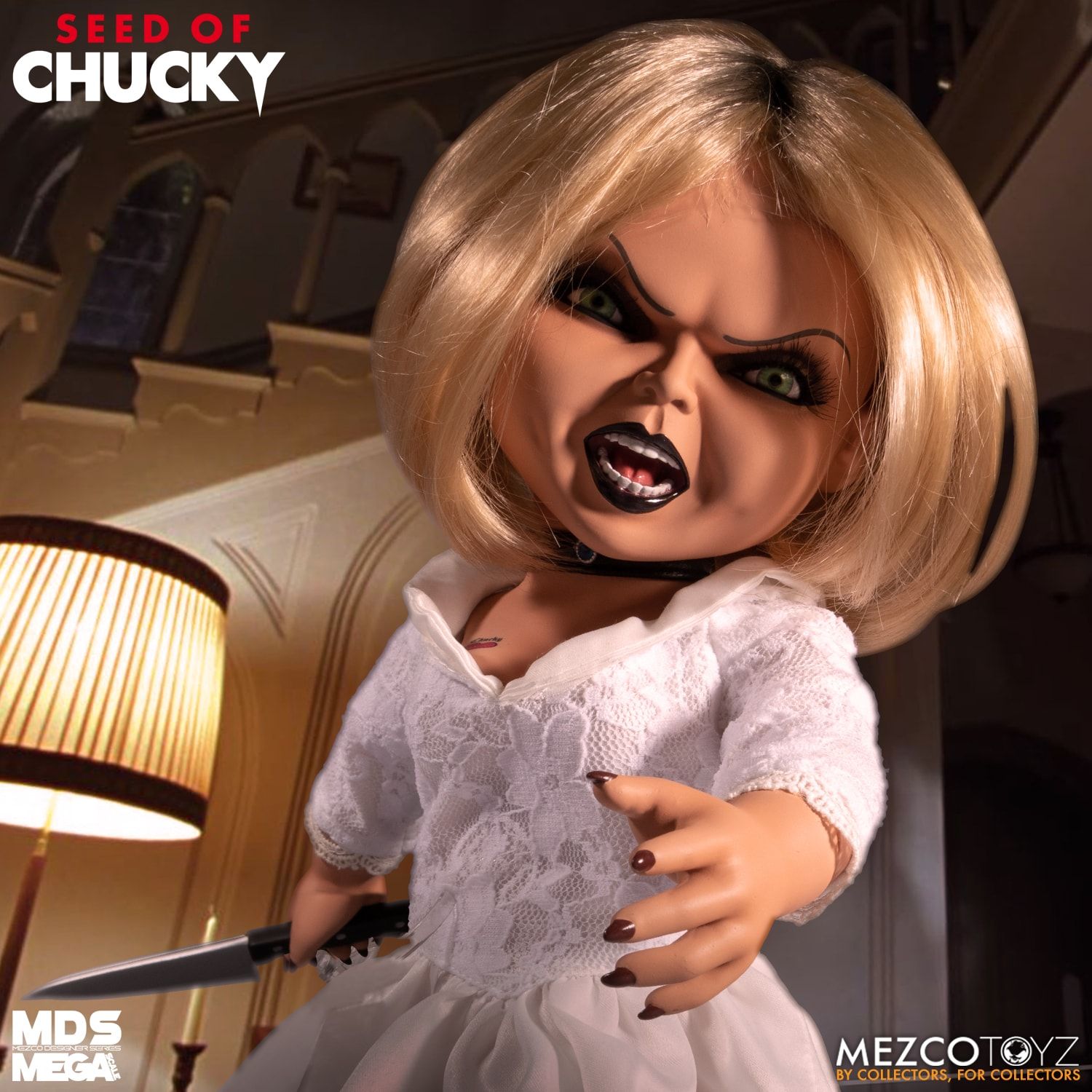 Seed of Chucky Talking Tiffany Mega Scale Action Figure - Collectors Row Inc.