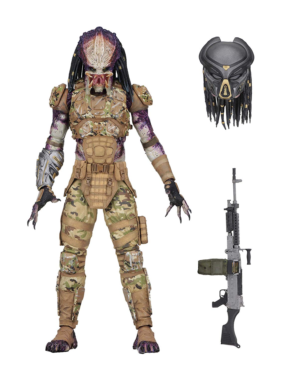 NECA - Predator (2018) - 7” Scale Action Figure - Ultimate Emissary #1 - Collectors Row Inc.