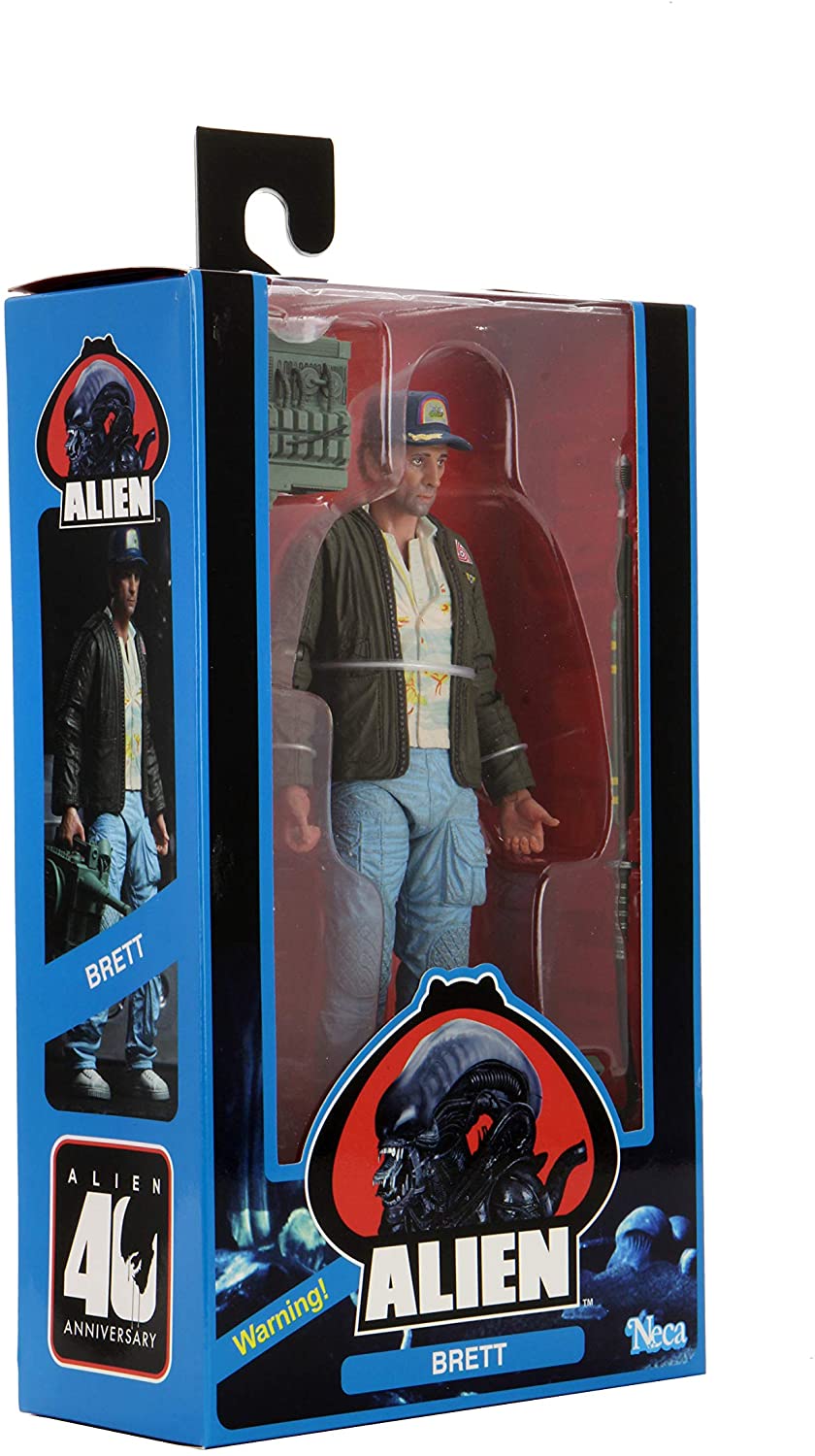 NECA Alien Brett 40th Anniversary Collectors Row Inc