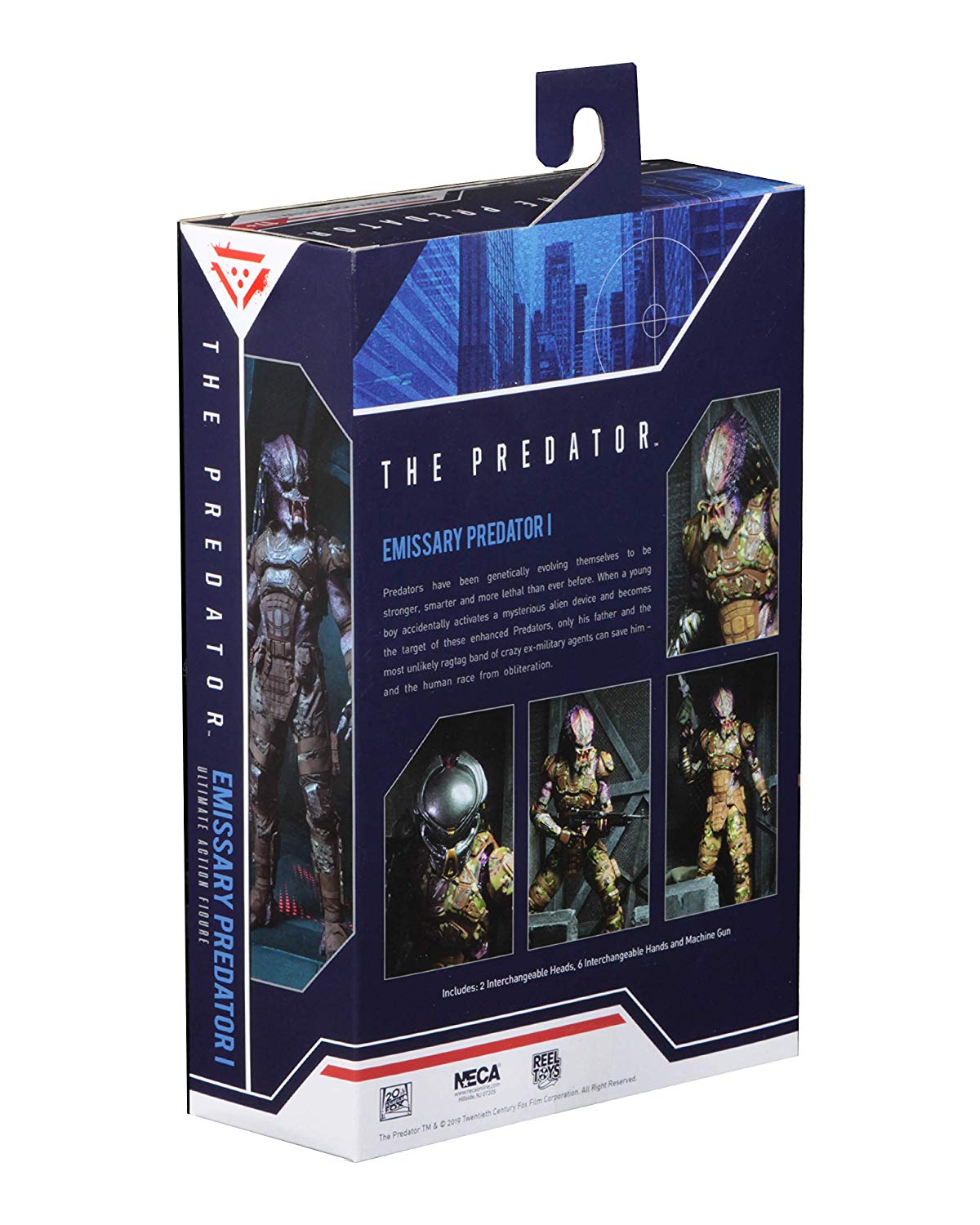 NECA - Predator (2018) - 7” Scale Action Figure - Ultimate Emissary #1 - Collectors Row Inc.