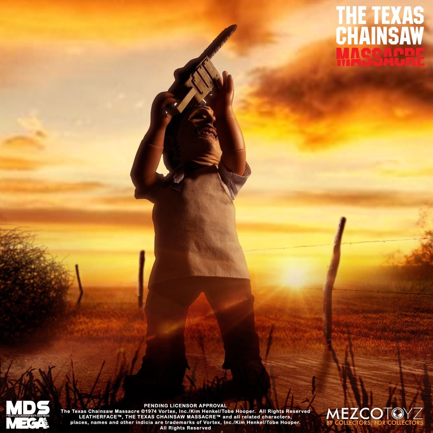 The Texas Chainsaw Massacre 1974 Leatherface MDS Mega Scale Figure with Sound