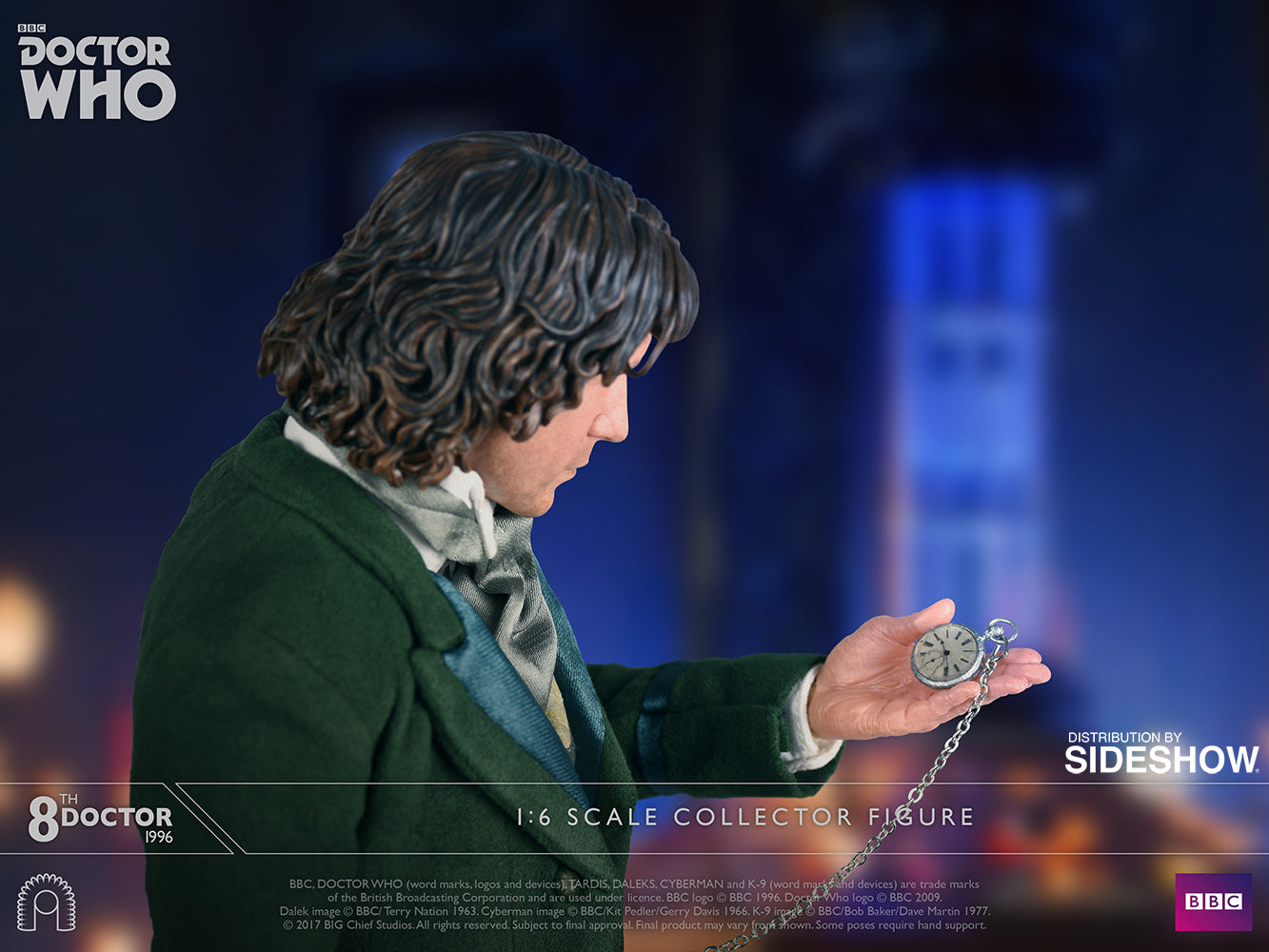 Doctor Who 8th Doctor 1/6 Scale Figure by Big Chief Studios - Collectors Row Inc.