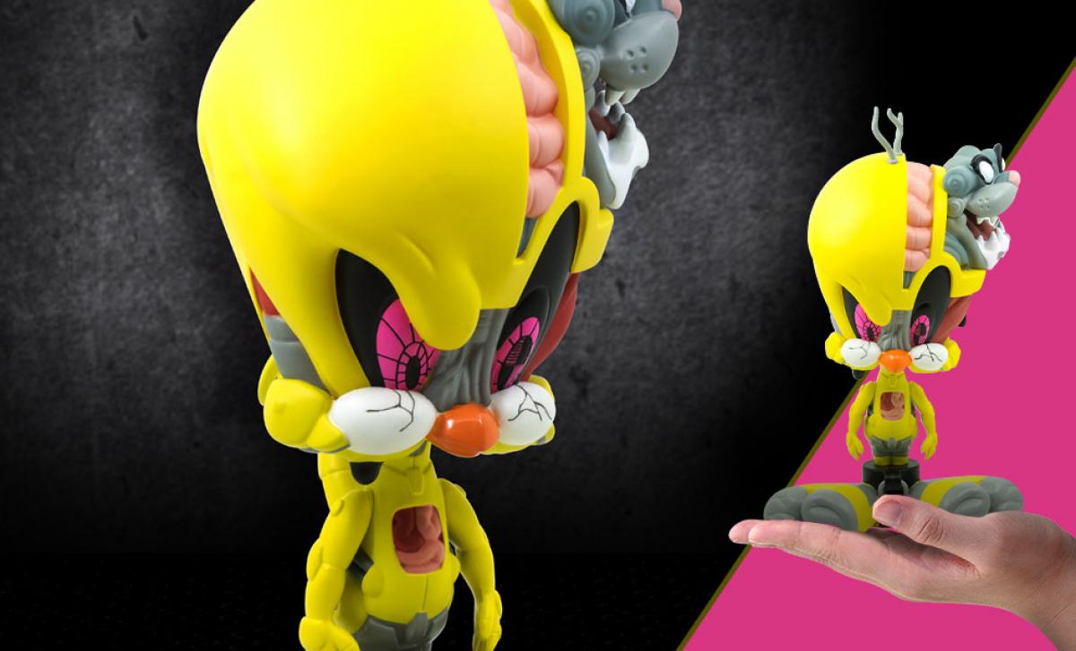 Looney Tunes Tweety WB Get Animated Vinyl Figure by Pat Lee Soap Studio ToyQube - Collectors Row Inc.