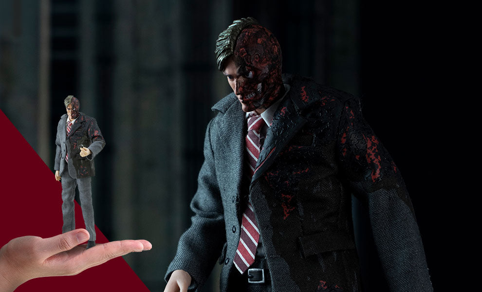 Soap Studio Two-Face Harvey Dark Knight Batman 6" Figure 1/12 Scale - Collectors Row Inc.