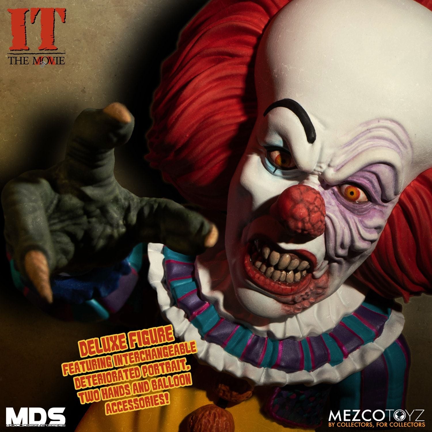 IT Pennywise 1990 MDS Deluxe Figure