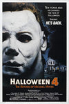 Halloween 4 Michael Myers Poster Mask