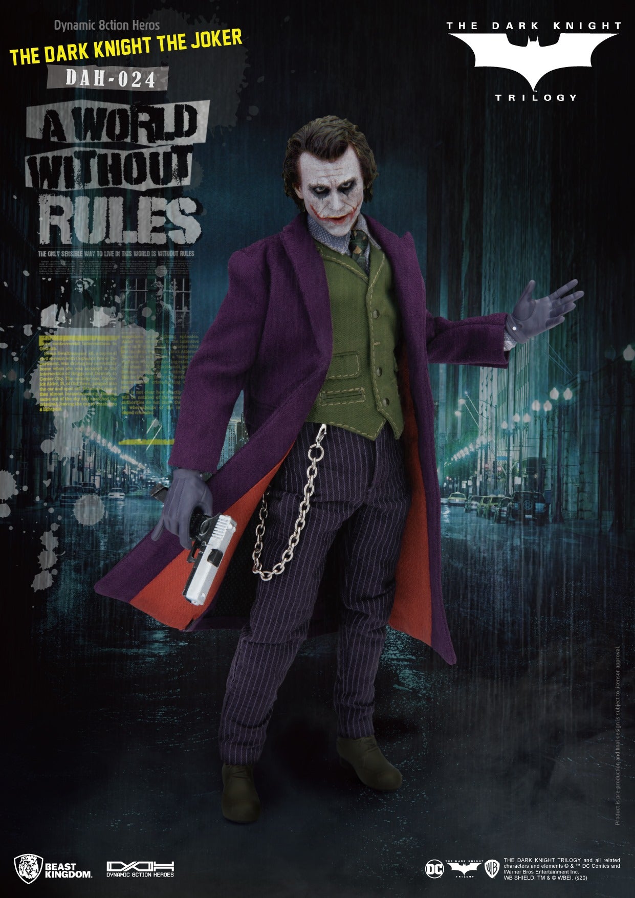 Batman Dark Knight Joker Action Figure