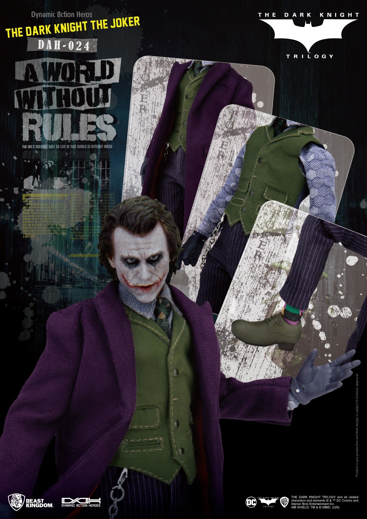 Batman Dark Knight Joker Action Figure