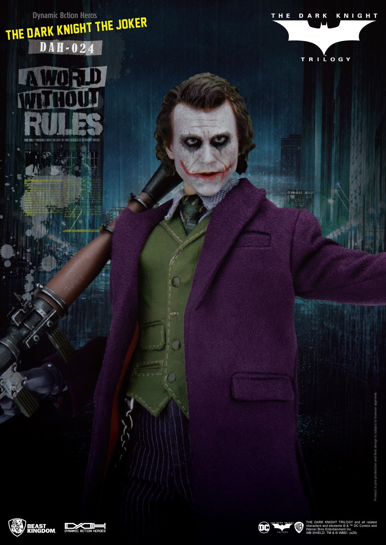 Batman Dark Knight Joker Action Figure