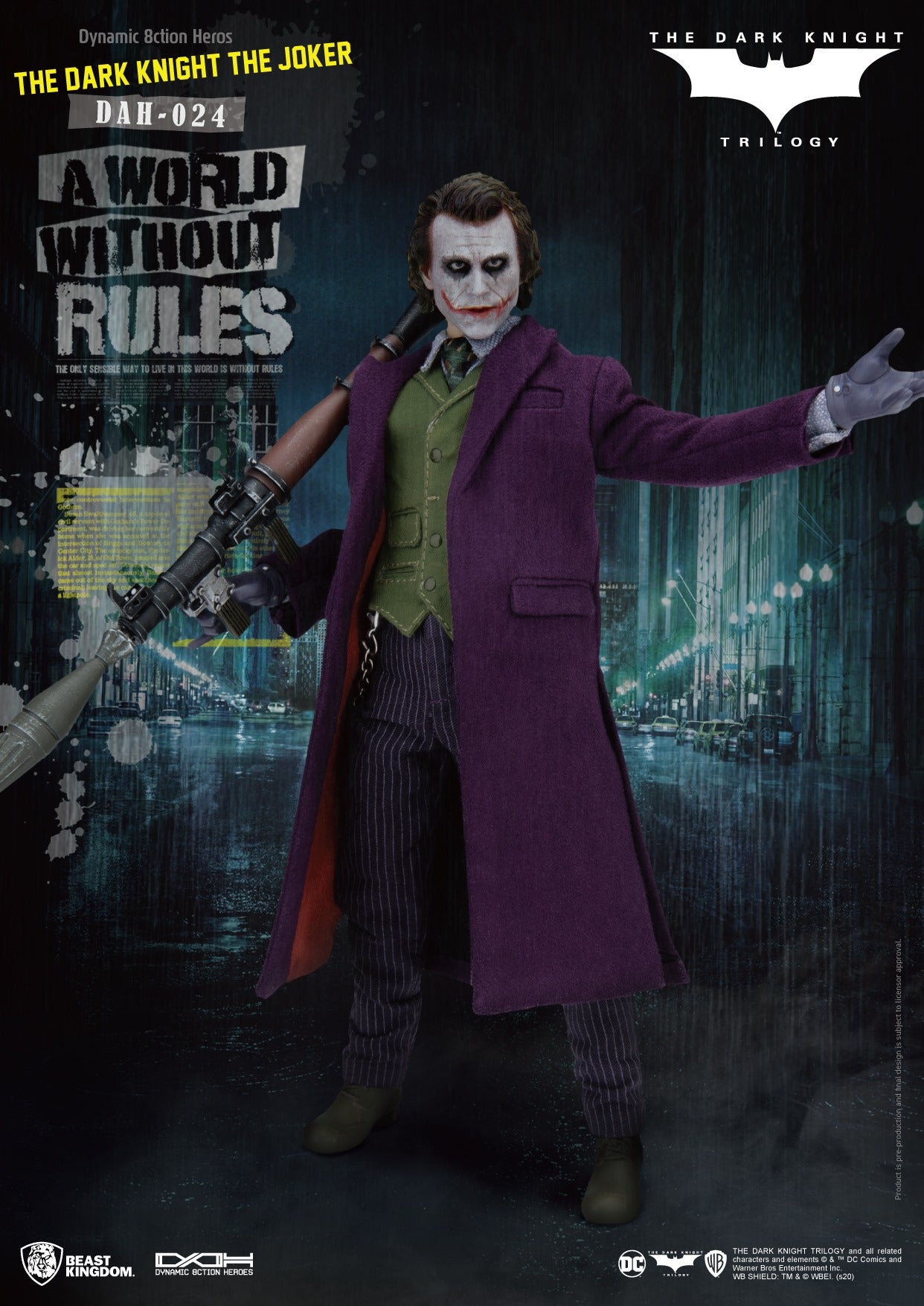 Batman Dark Knight Joker Action Figure