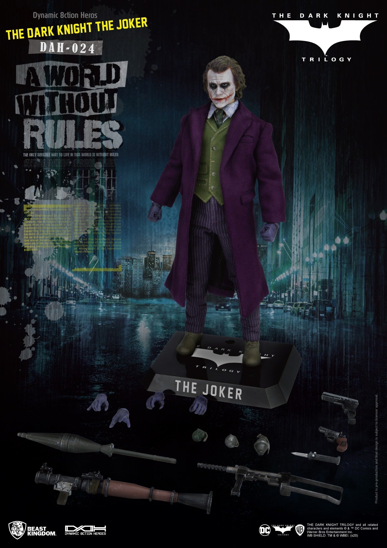Batman Dark Knight Joker Action Figure
