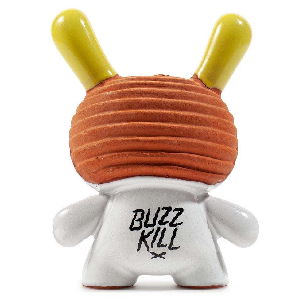 Kidrobot Buzzkill Chia Dunny by Kronk - White Edition - Collectors Row Inc.