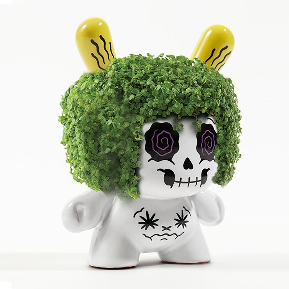 Kidrobot Buzzkill Chia Dunny by Kronk - White Edition - Collectors Row Inc.