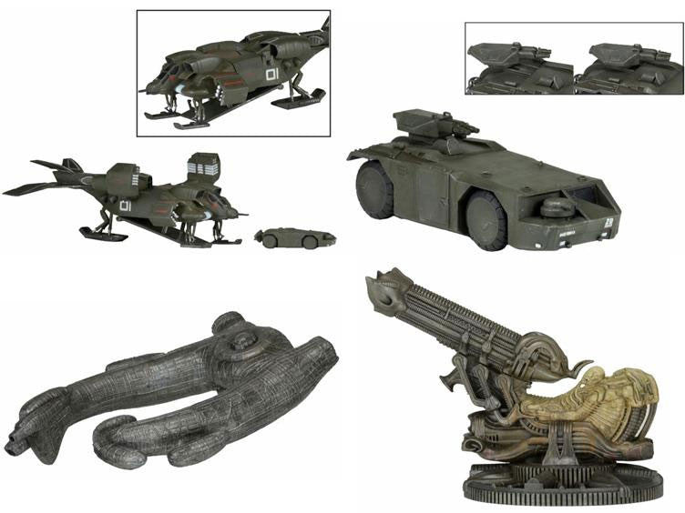 NECA - Alien - CINEMACHINES - Die Cast Collectibles - Series 1 Fossilized Space Jockey - Collectors Row Inc.