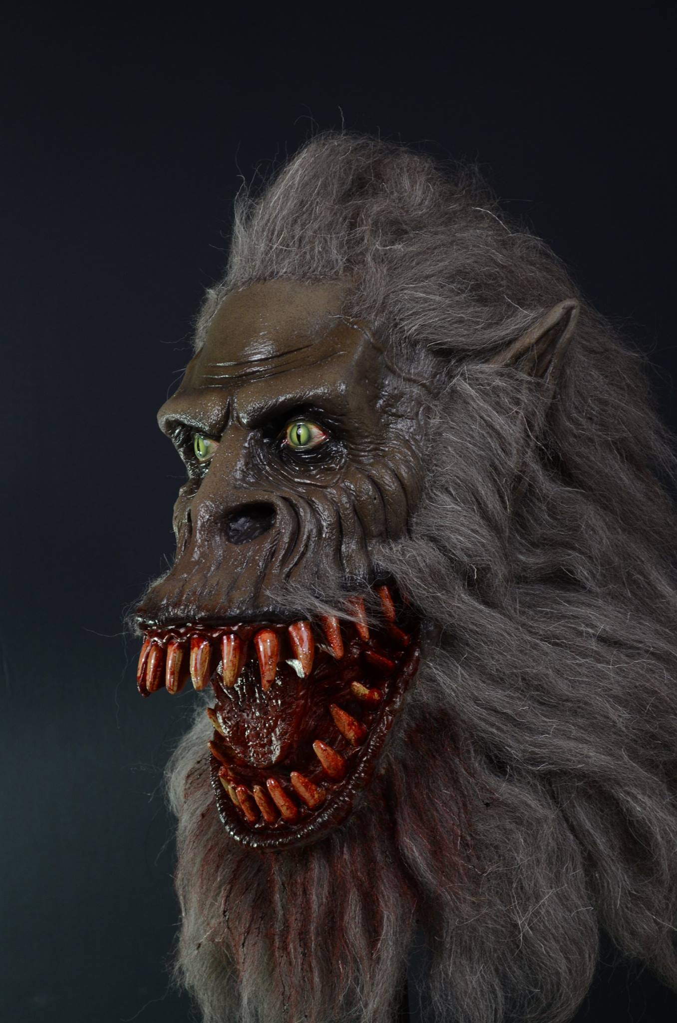 creepshow monsters Creepshow Fluffy The Crate Beast Mask by Trick or Treat Studios