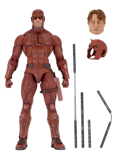 NECA Marvel – 1/4 Scale Action Figure – Daredevil - Collectors Row Inc.