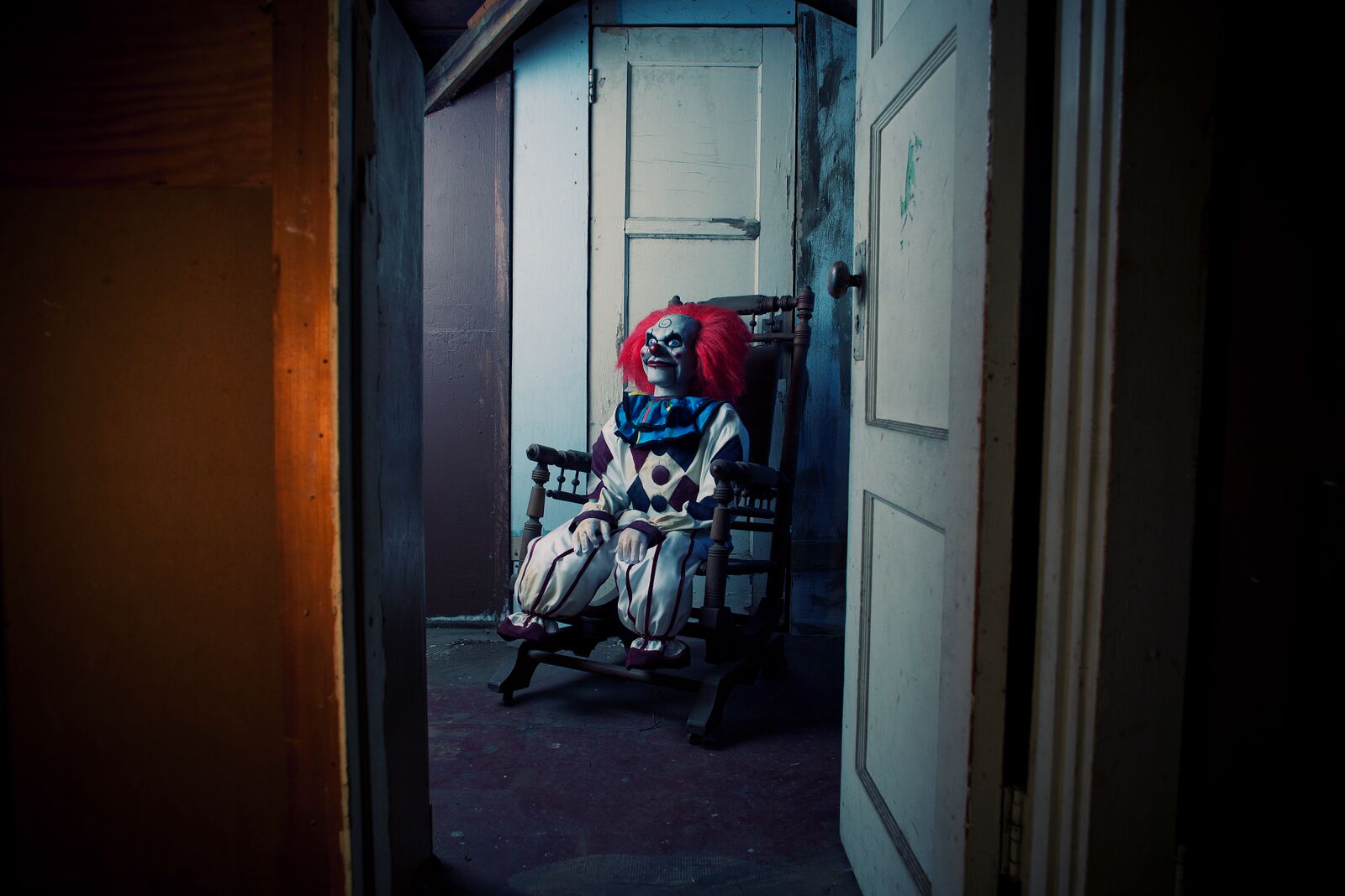 Dead Silence Mary Shaw Clown Puppet Prop Trick or Treat Studios - Collectors Row Inc.