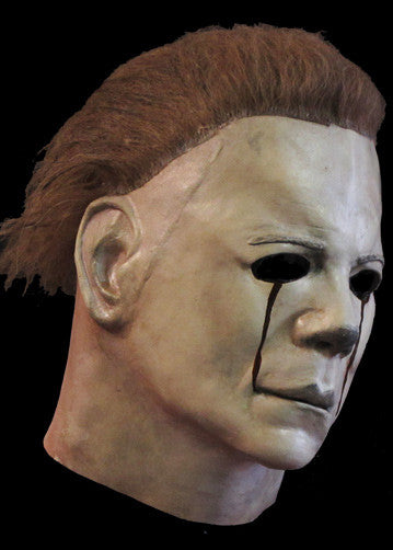 Halloween II Micheal Myers Blood Tears Deluxe Mask by Trick or Treat Studios - Collectors Row Inc.
