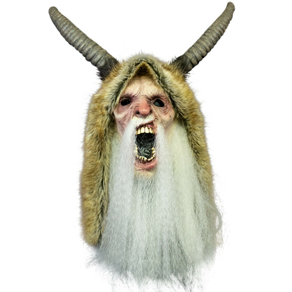 Krampus Michael Dougherty&#39;s Halloween Mask by Trick or Treat Studios - Collectors Row Inc.