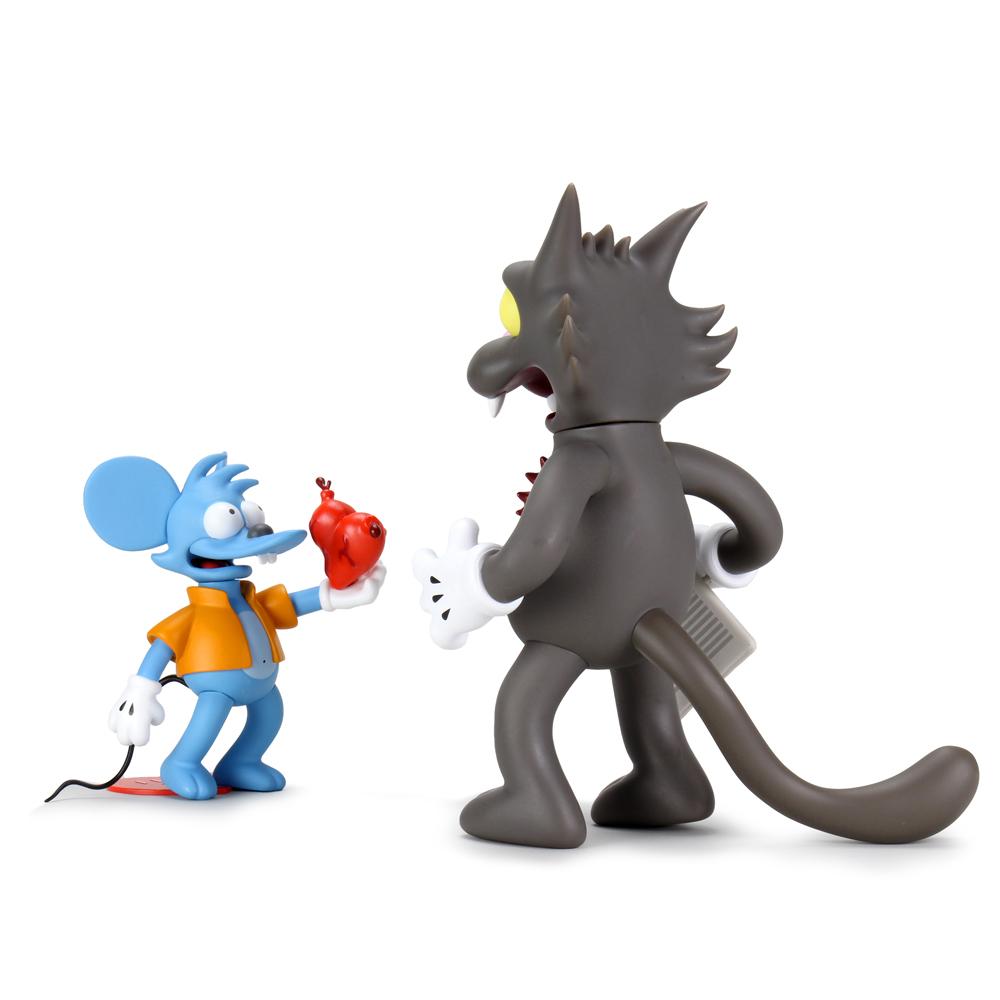 The Simpsons Itchy &amp; Scratchy Medium Vinyl Figures