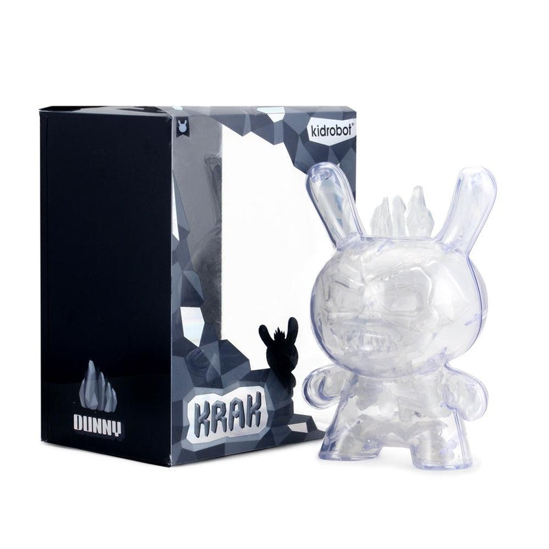 Kidrobot Krak Crystal Dunny 8 Inch Figure by Scott Tolleson - Collectors Row Inc.
