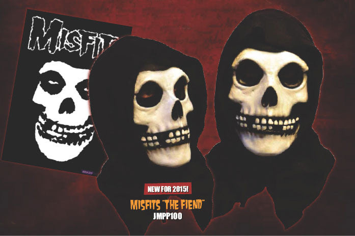 Misfits The Fiend Mask Black Version by Trick or Treat Studios - Collectors Row Inc.