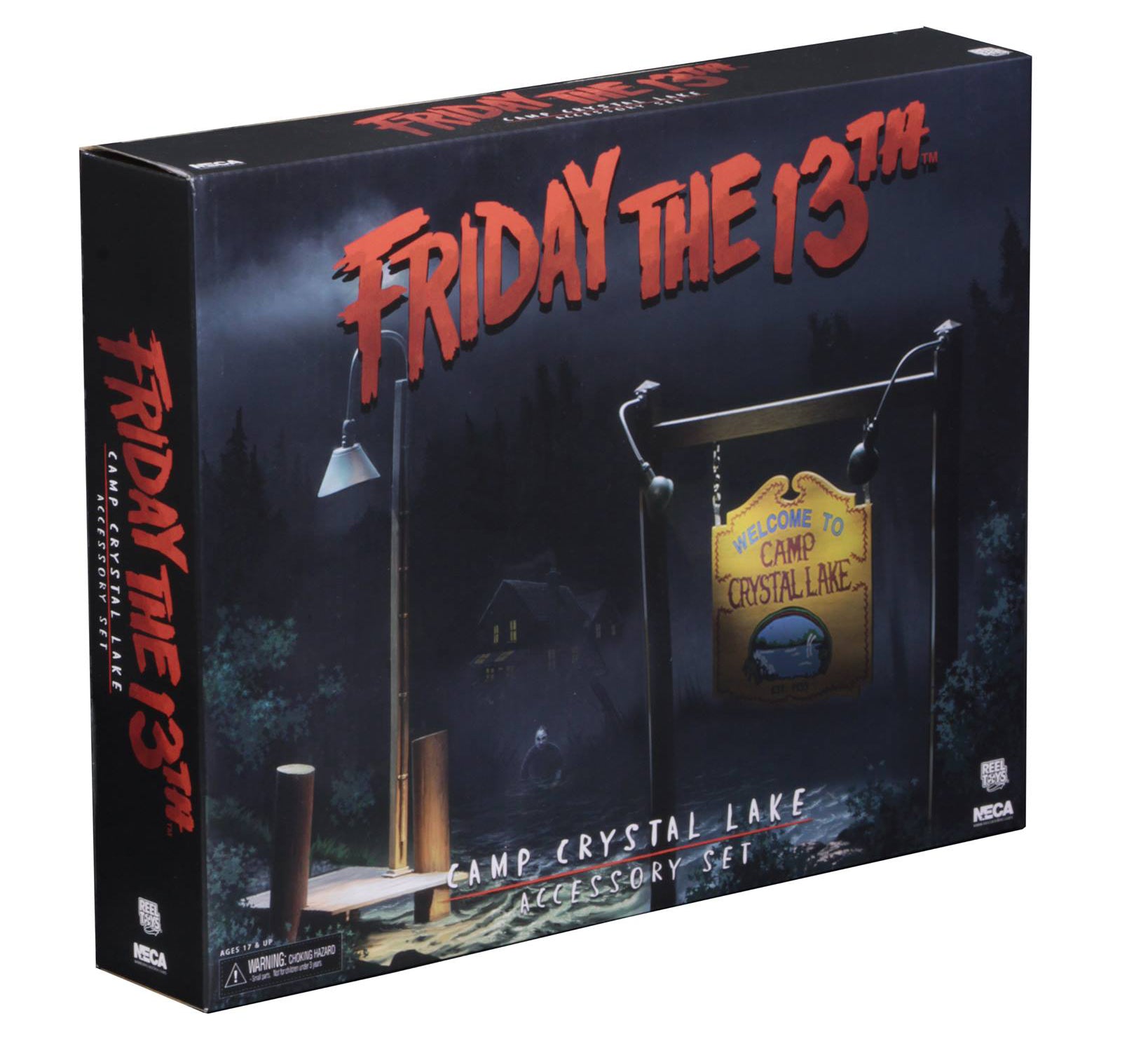 NECA Friday the 13th – Accessory Pack – Camp Crystal Lake Set
