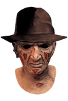 A NIGHTMARE ON ELM STREET - DELUXE FREDDY KRUEGER MASK WITH FEDORA HAT