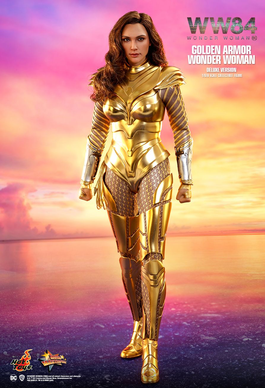 Wonder Woman 1984 Golden Armor Deluxe 1/6 Scale Figure