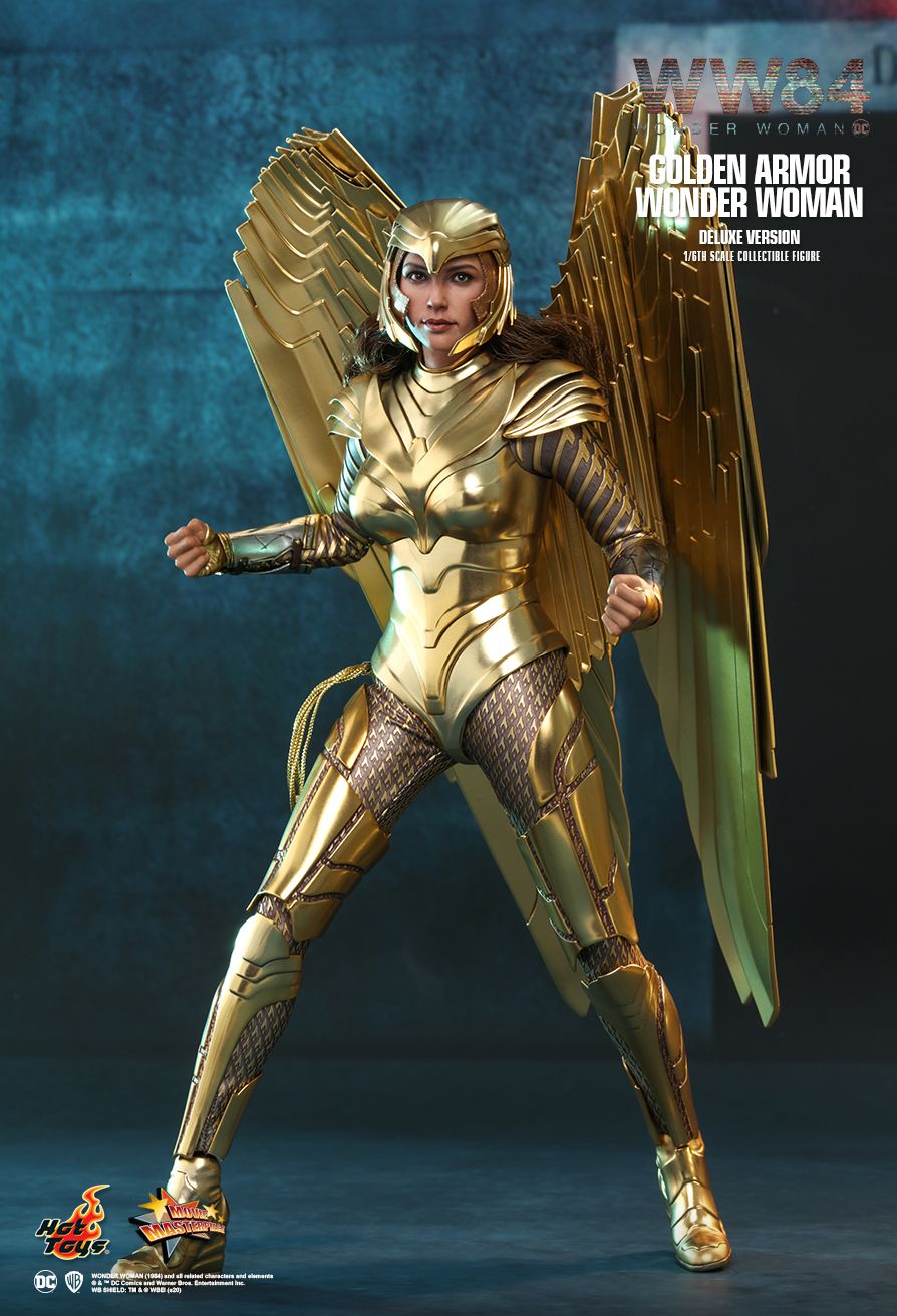 Wonder Woman 1984 Golden Armor Deluxe 1/6 Scale Figure