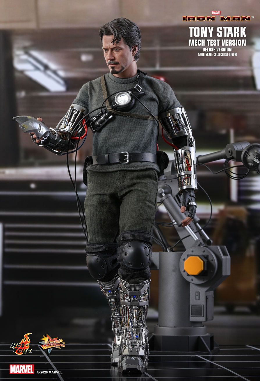 Tony Stark (Mech Test Deluxe Version) Sixth Scale Figure