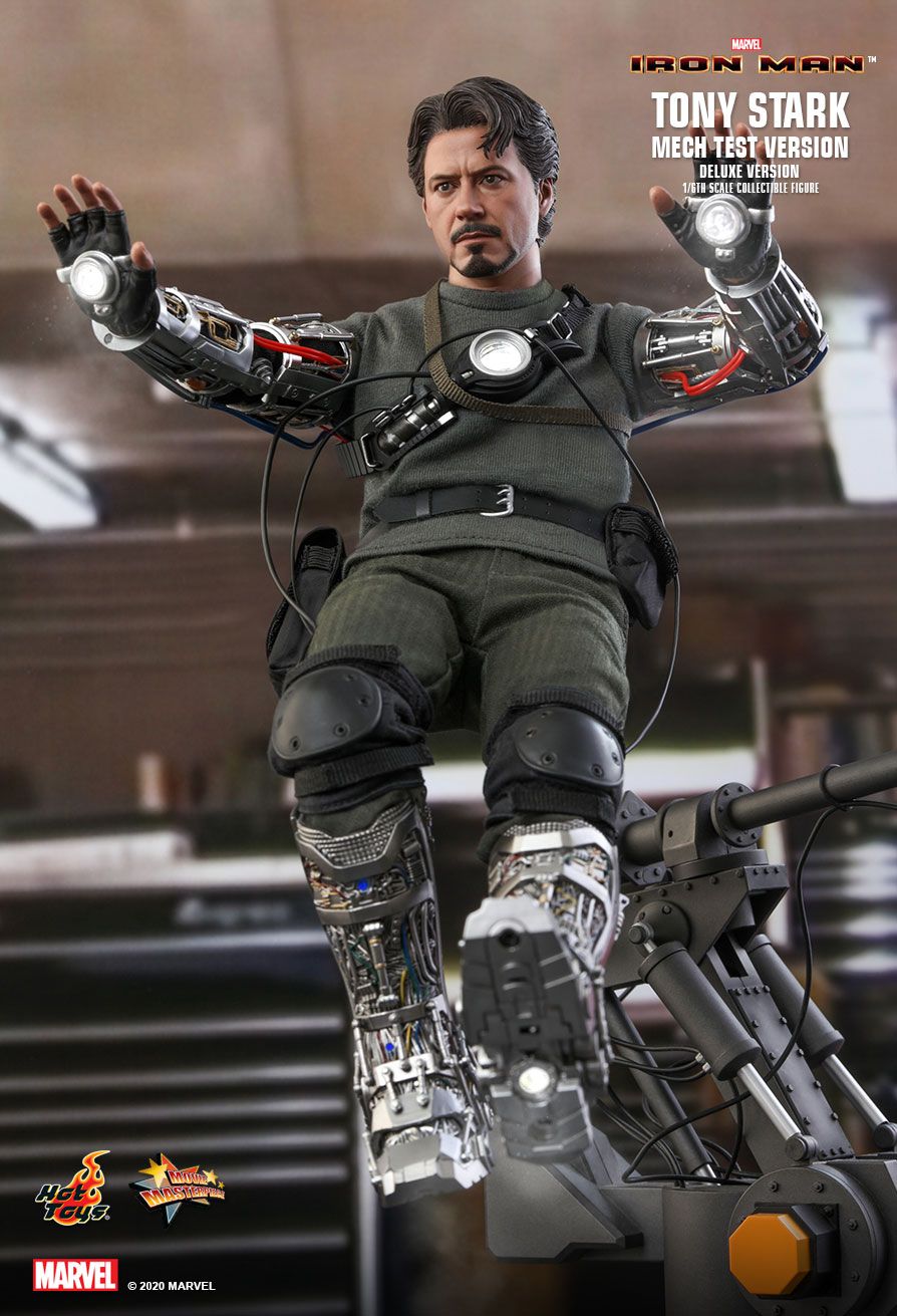Tony Stark (Mech Test Deluxe Version) Sixth Scale Figure
