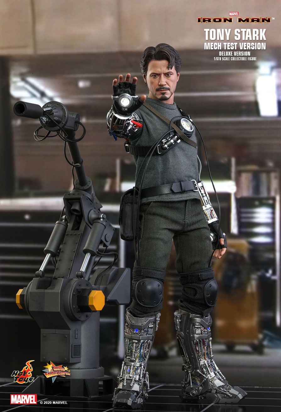 Tony Stark (Mech Test Deluxe Version) Sixth Scale Figure