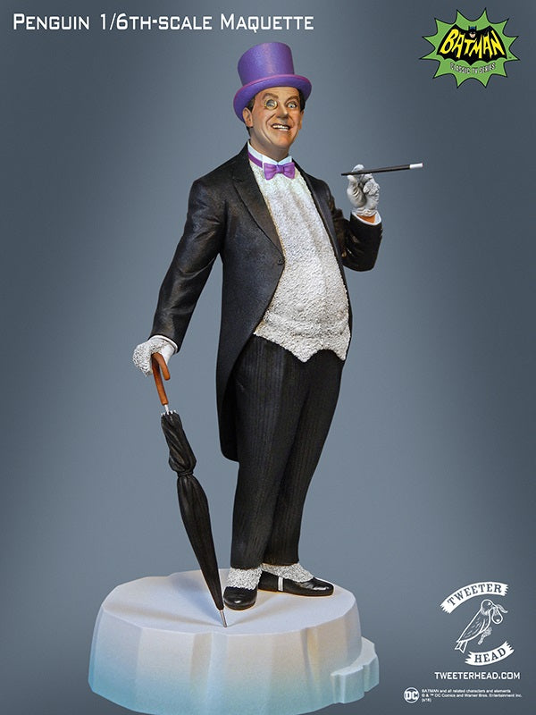 Tweeterhead Penguin EXCLUSIVE “Signature Series” 1966 Batman Maquette - Collectors Row Inc.