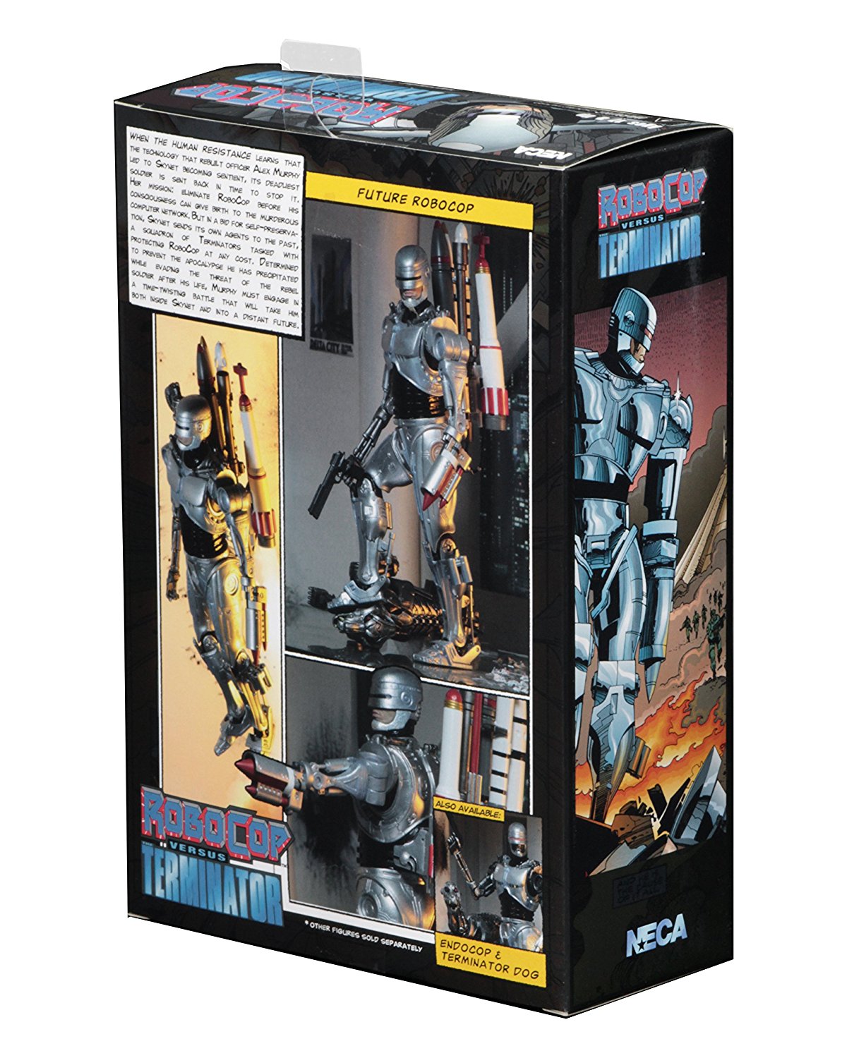 NECA Ultimate Future RoboCop RoboCop vs The Terminator – 7″ Scale Action Figure - Collectors Row Inc.