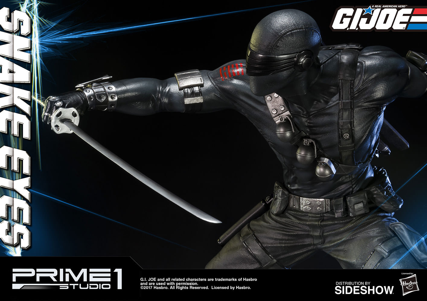 G.I. Joe Snake Eyes Statue by Prime 1 Studio - Collectors Row Inc.
