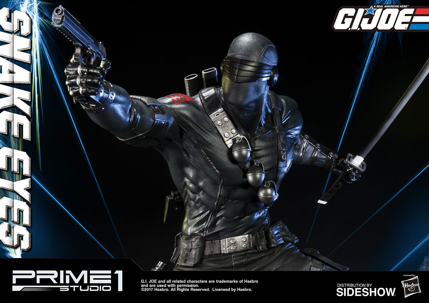 G.I. Joe Snake Eyes Statue by Prime 1 Studio - Collectors Row Inc.