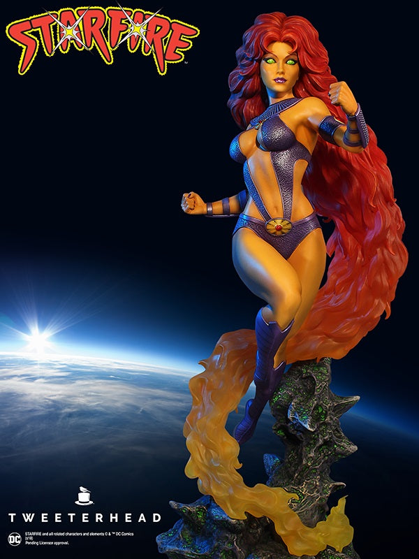 DC Comics Starfire Super Powers Series Maquette - Collectors Row Inc.