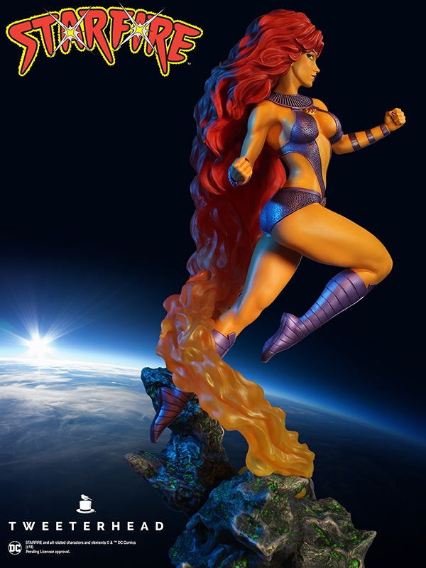 DC Comics Starfire Super Powers Series Maquette - Collectors Row Inc.
