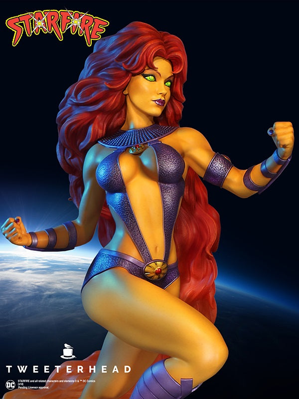 DC Comics Starfire Super Powers Series Maquette - Collectors Row Inc.