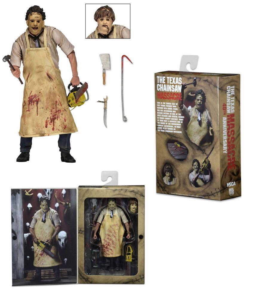 NECA Texas Chainsaw Massacre - 7" Action Figure - Ultimate Leatherface - Collectors Row Inc.