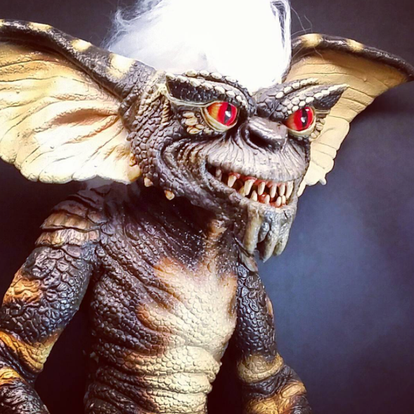 Evil Stripe Gremlins Puppet Prop by Trick or Treat Studios - Collectors Row Inc.