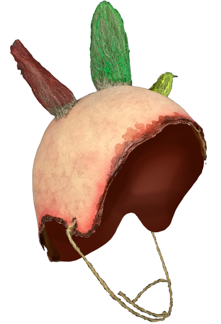 American Horror Story Freakshow Twisty The Clown Head Piece Wig by Trick or Treat Studios - Collectors Row Inc.