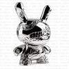 Kidrobot - 5&quot; New Money Metal Dunny by Tristan Eaton - Collectors Row Inc.