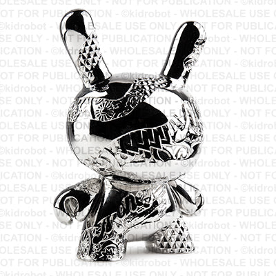 Kidrobot - 5" New Money Metal Dunny by Tristan Eaton - Collectors Row Inc.