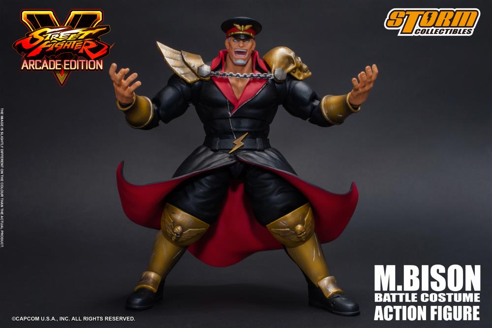 Street Fighter V M. Bison (Arcade Edition) 1/12 Scale Figure by Storm Collectibles - Collectors Row Inc.
