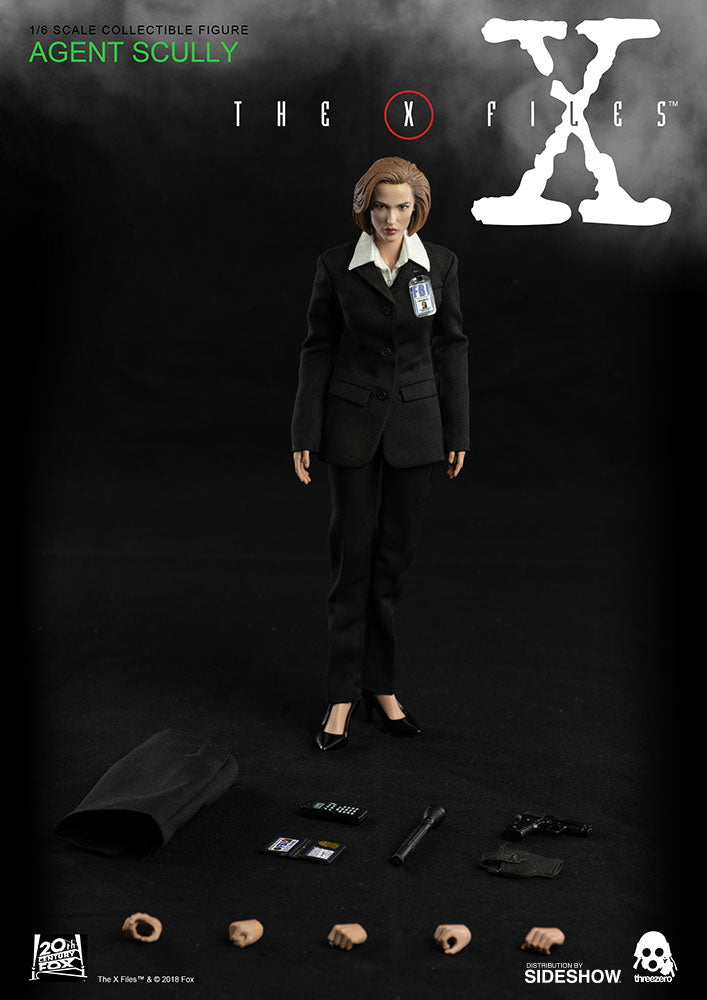 Threezero X-Files Agent Dana Scully Sixth Scale Figure - Collectors Row Inc.