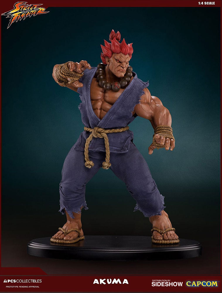 Akuma Street Fighter Statue 10 Year by PCS Pop Culture Shock - Collectors Row Inc.