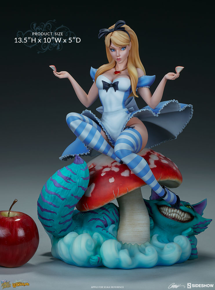 Alice in Wonderland Fairytale Fantasies J Scott Campbell Statue  by Sideshow Collectibles - Collectors Row Inc.