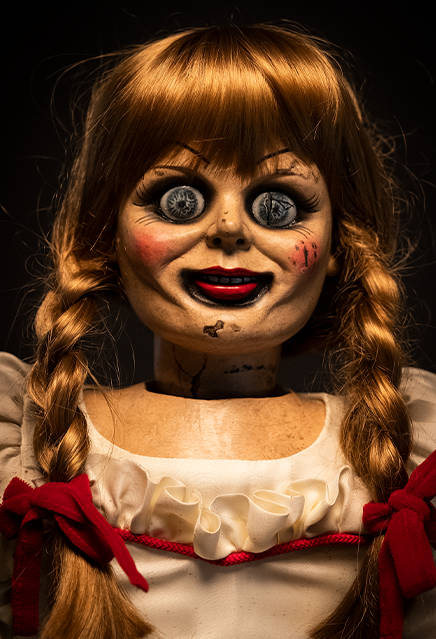 The Conjuring Annabelle One to One Scale Doll by Trick or Treat Studios - Collectors Row Inc.